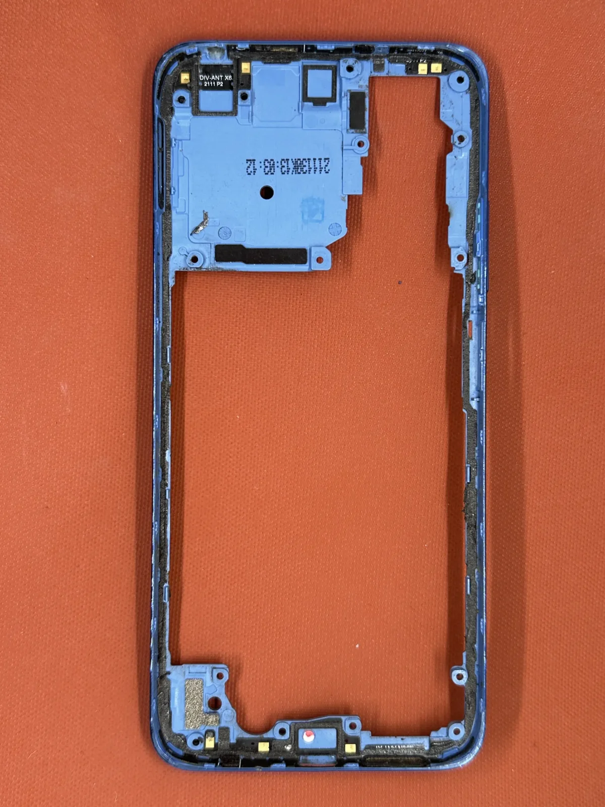 Châssis intermédiaire Redmi Note 11 4G (Couleur Bleu)