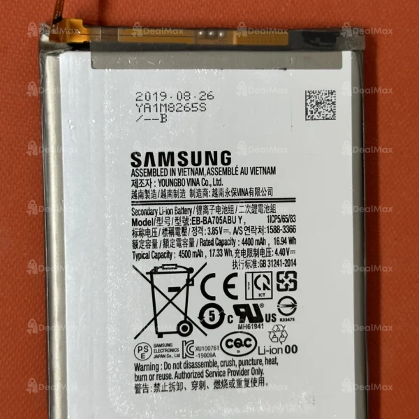 Batterie Samsung A70 (Model: EB-BA705ABU Y)