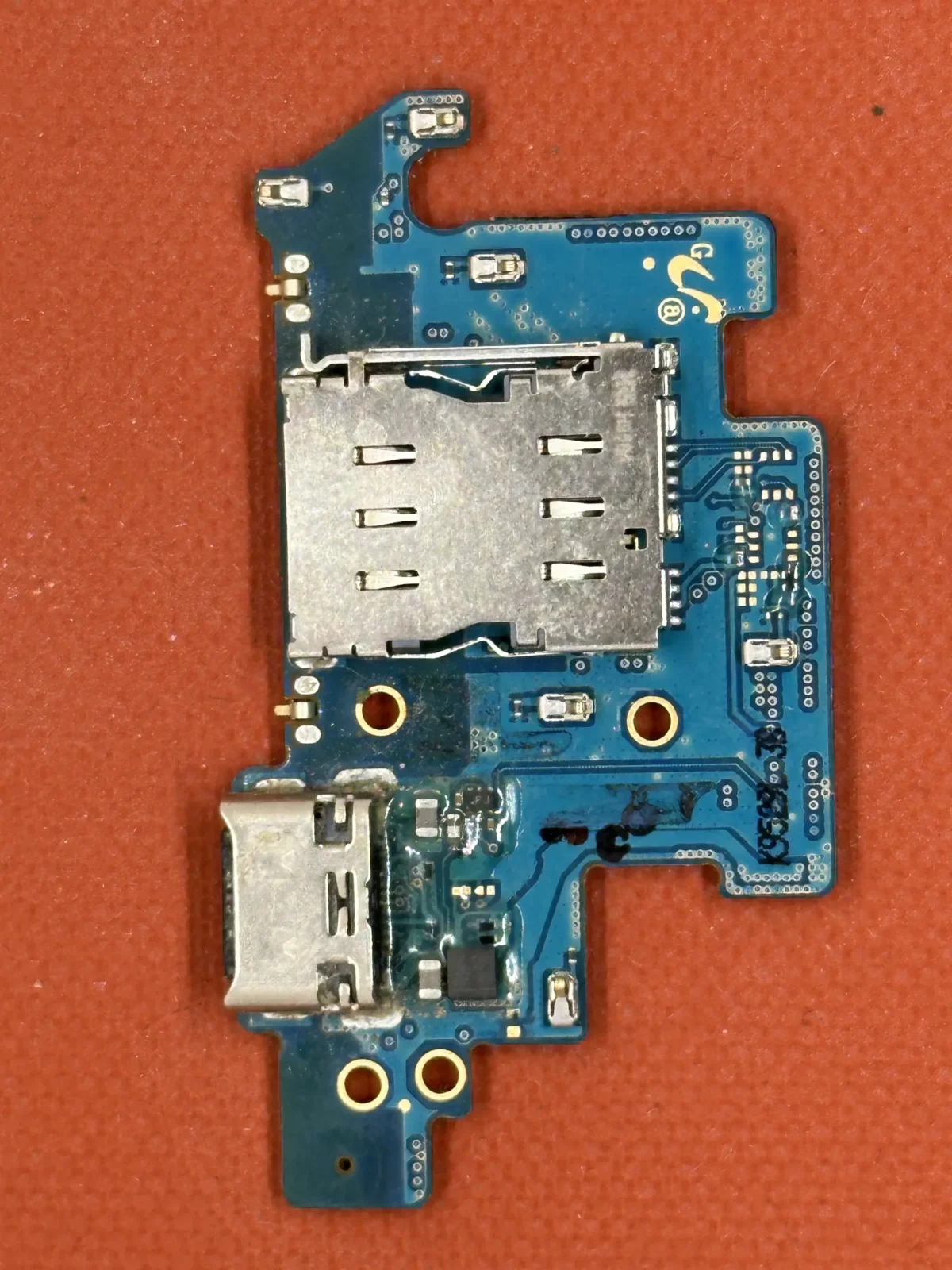 Sub Charge & micro/Lecteur SIM  Flex pour Samsung A80 – Image 2