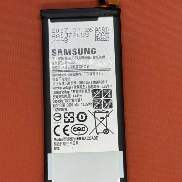 Batterie Samsung J5 Pro Model: EB-BA520ABE