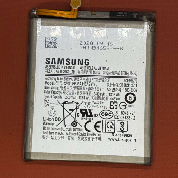 Batterie Samsung A41 Model: EB-BA415ABY