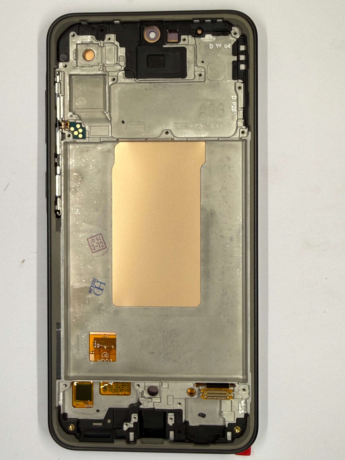 Afficheur SAMSUNG A36 5G (A336B) OLED + Chassis – SERVICE PACK